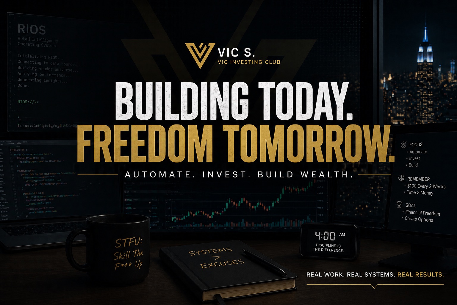 Building Today. Freedom Tomorrow.